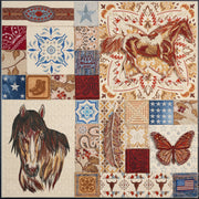 American Sampler 26"x26"
