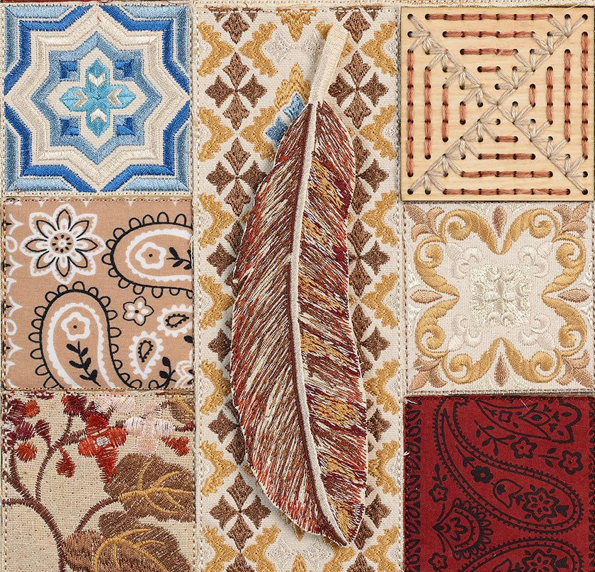 American Sampler 26"x26"