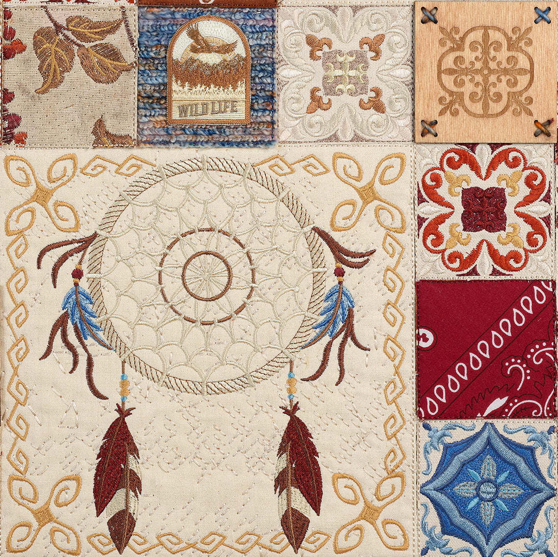 American Sampler 26"x26"