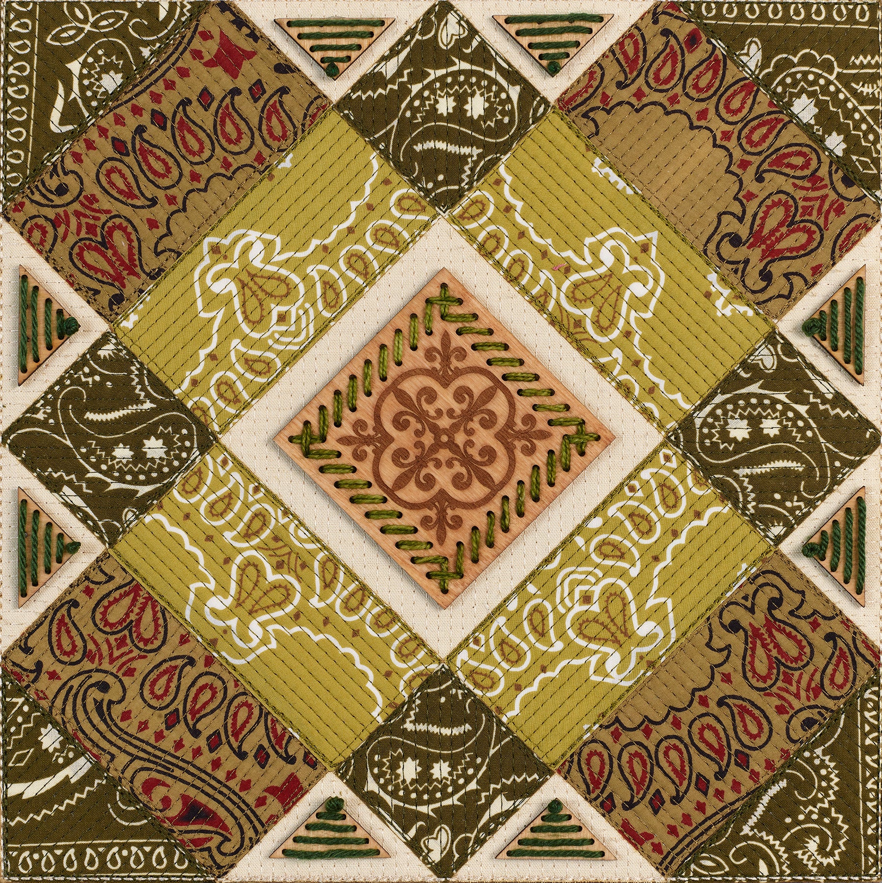 Thread and Timber 12"x12"