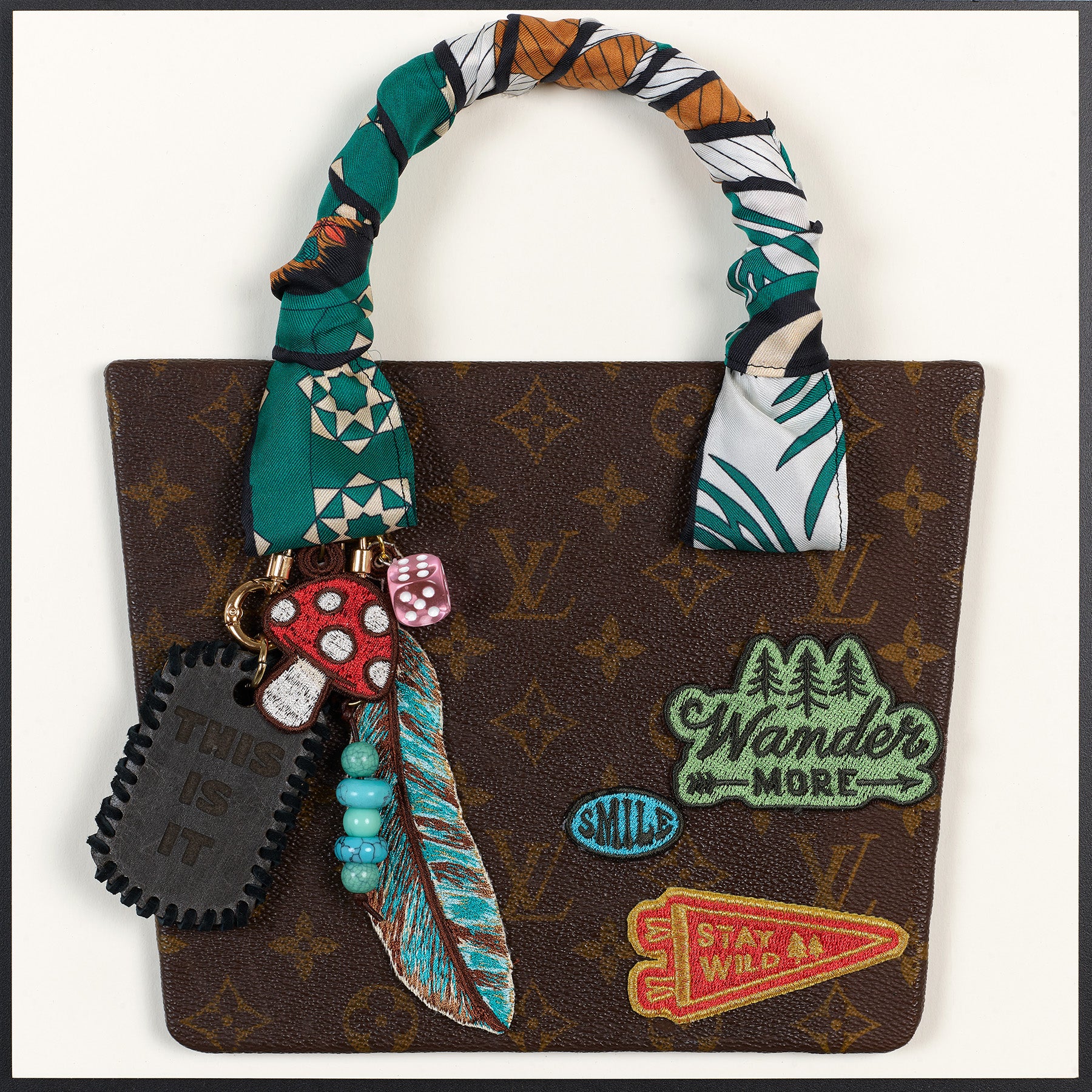 Second Life Adorned 12"x12"