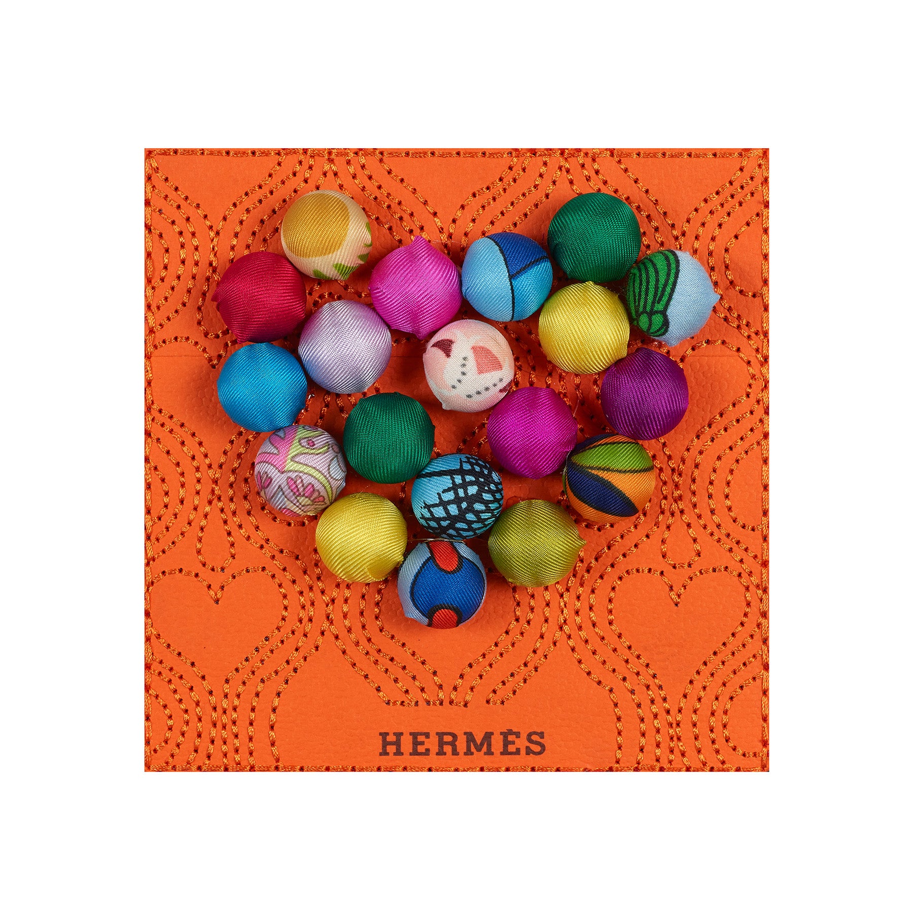 Petite Pom-Pom Heart 5"x5"