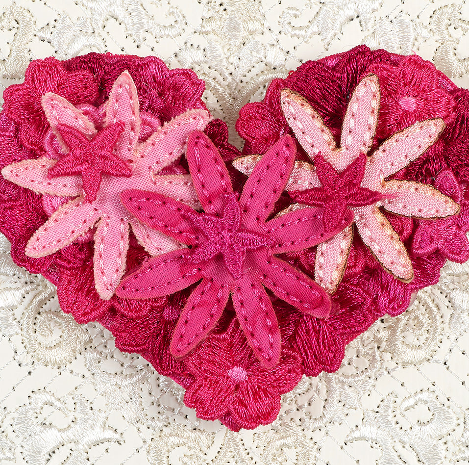 Petite Gypsy Heart 5”x5”