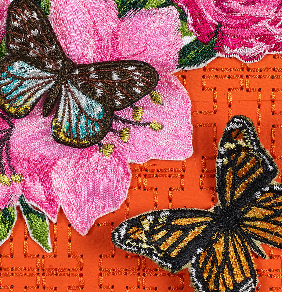 Petite Floral Corner 5”x5”