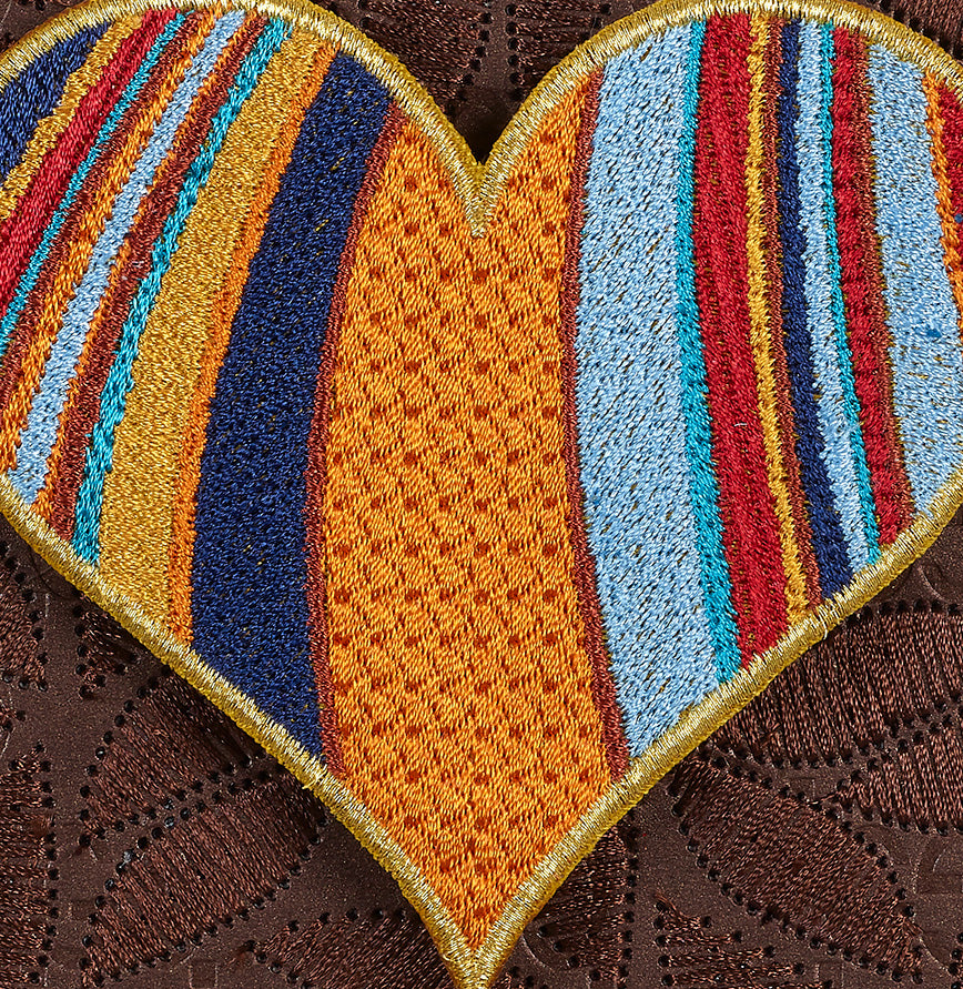 Petite Painted Heart 5"x5"