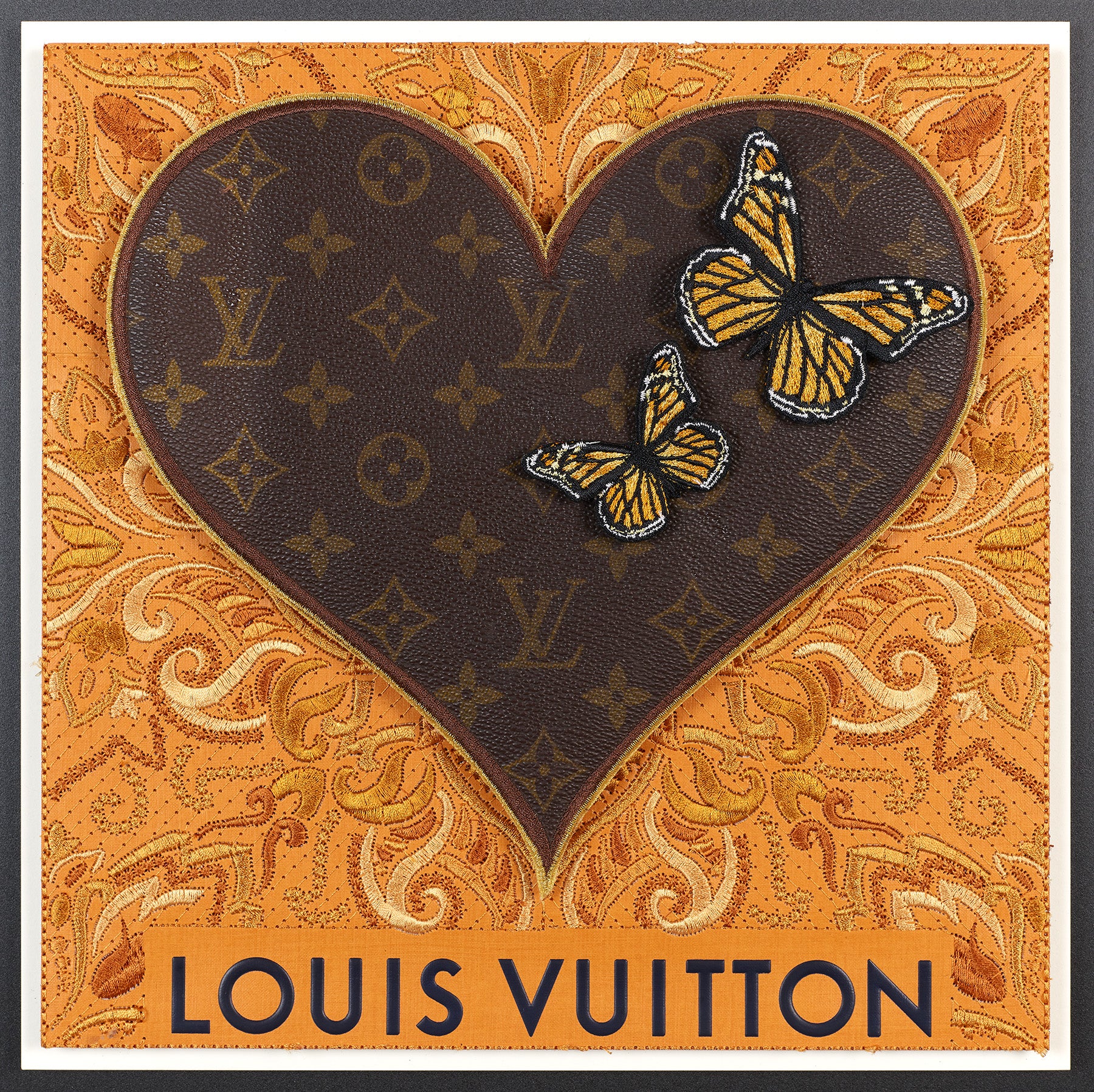LV Monogram 12"x12"