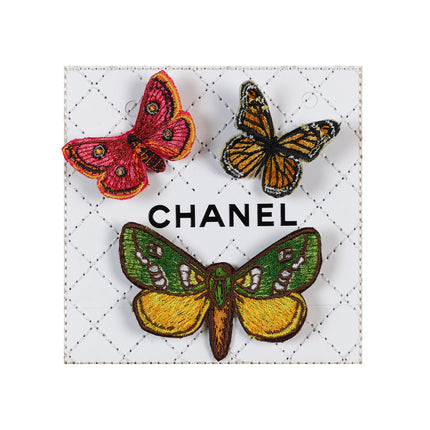 Petite Butterfly Swarm 5”x5”