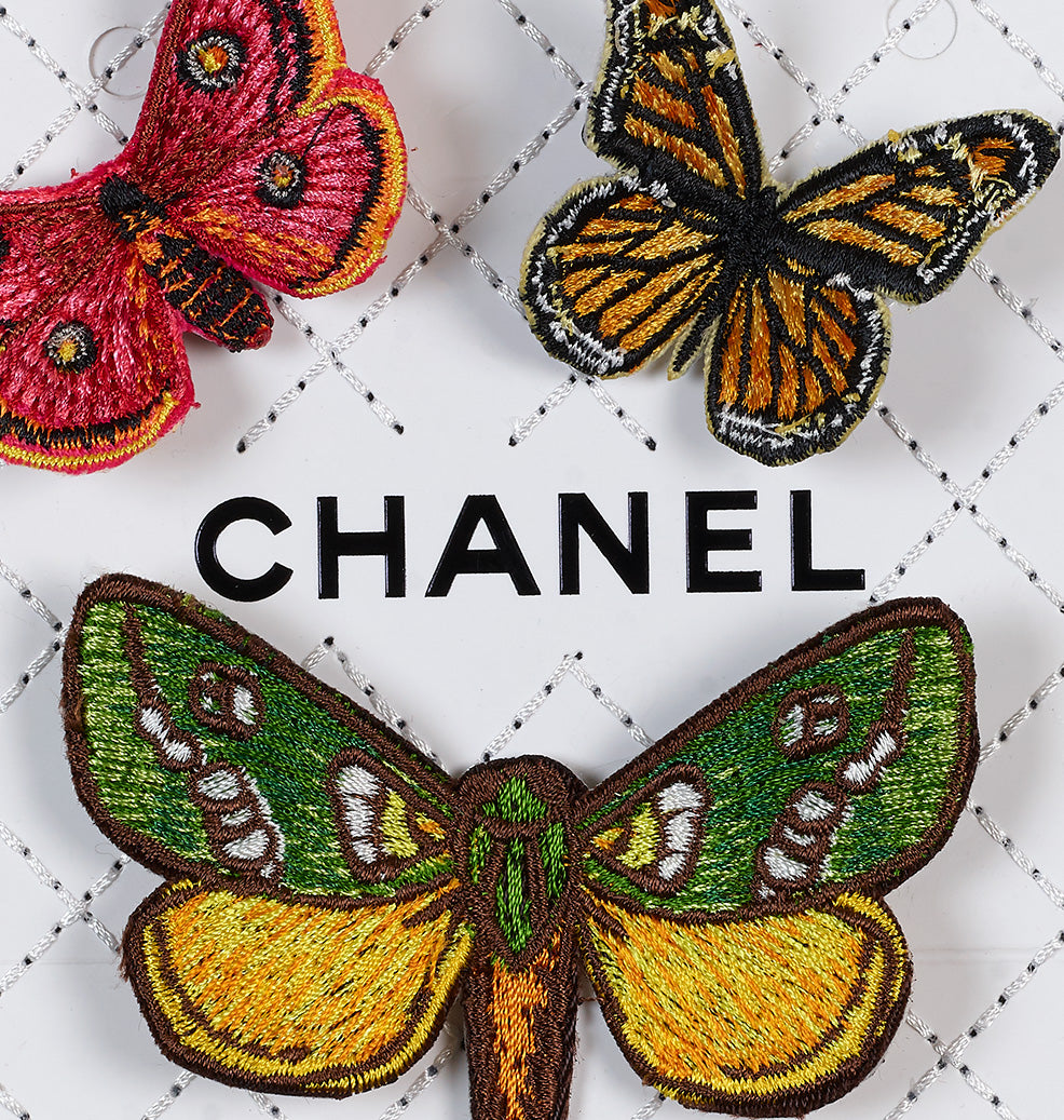 Petite Butterfly Swarm 5”x5”