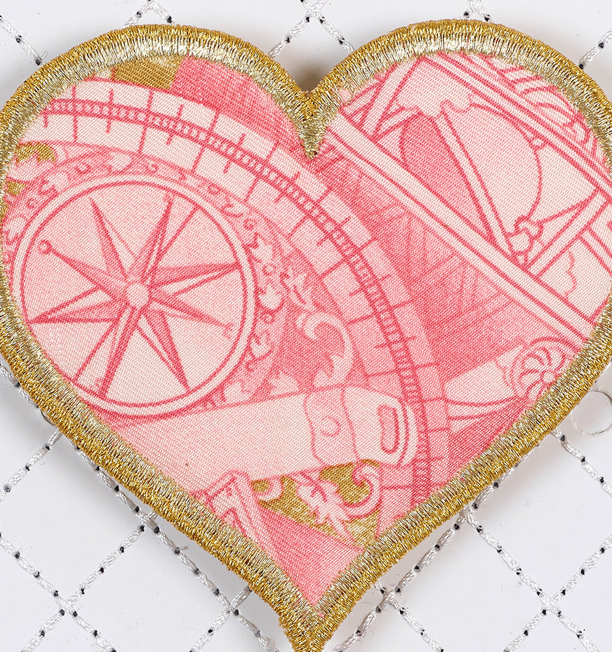 Petite Painted Heart 5"x5"