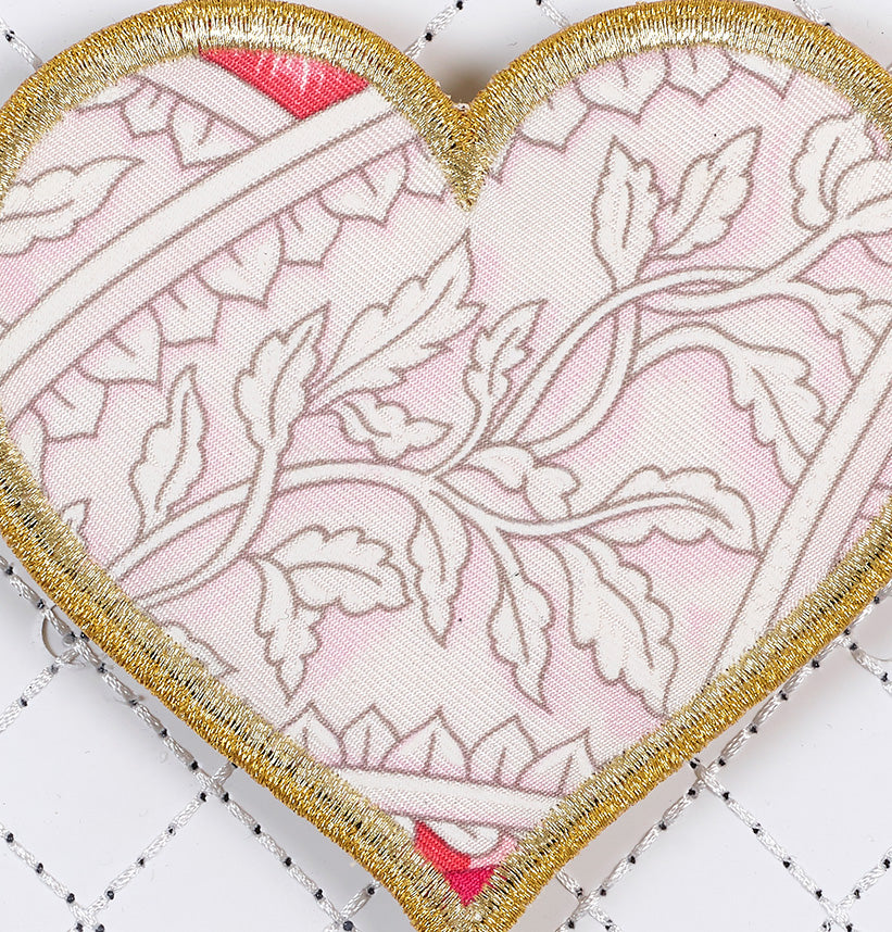 Petite Painted Heart 5"x5"