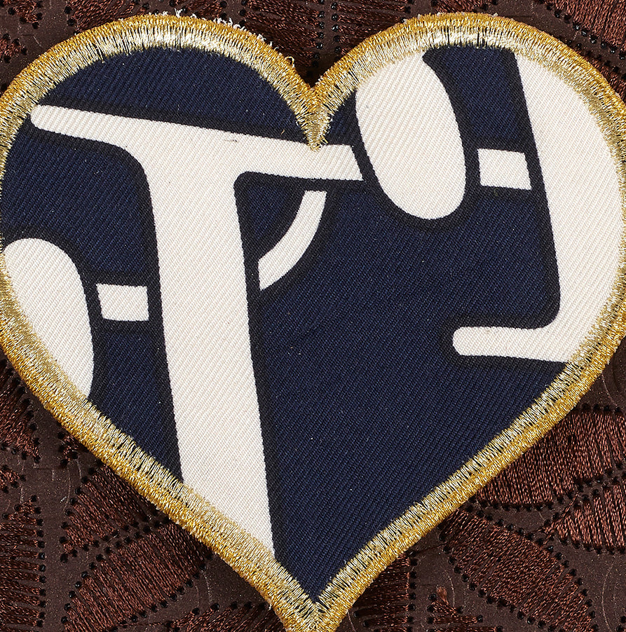 Petite Painted Heart 5"x5"