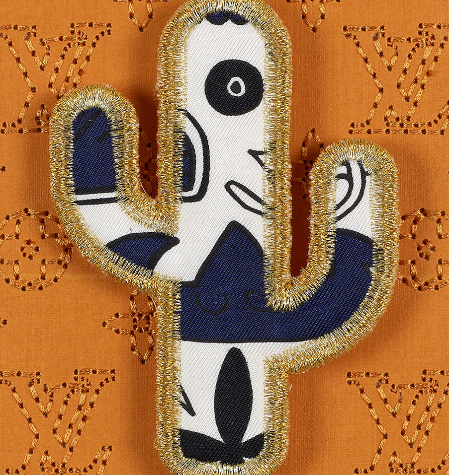 Petite Painted Cactus 5"x5"