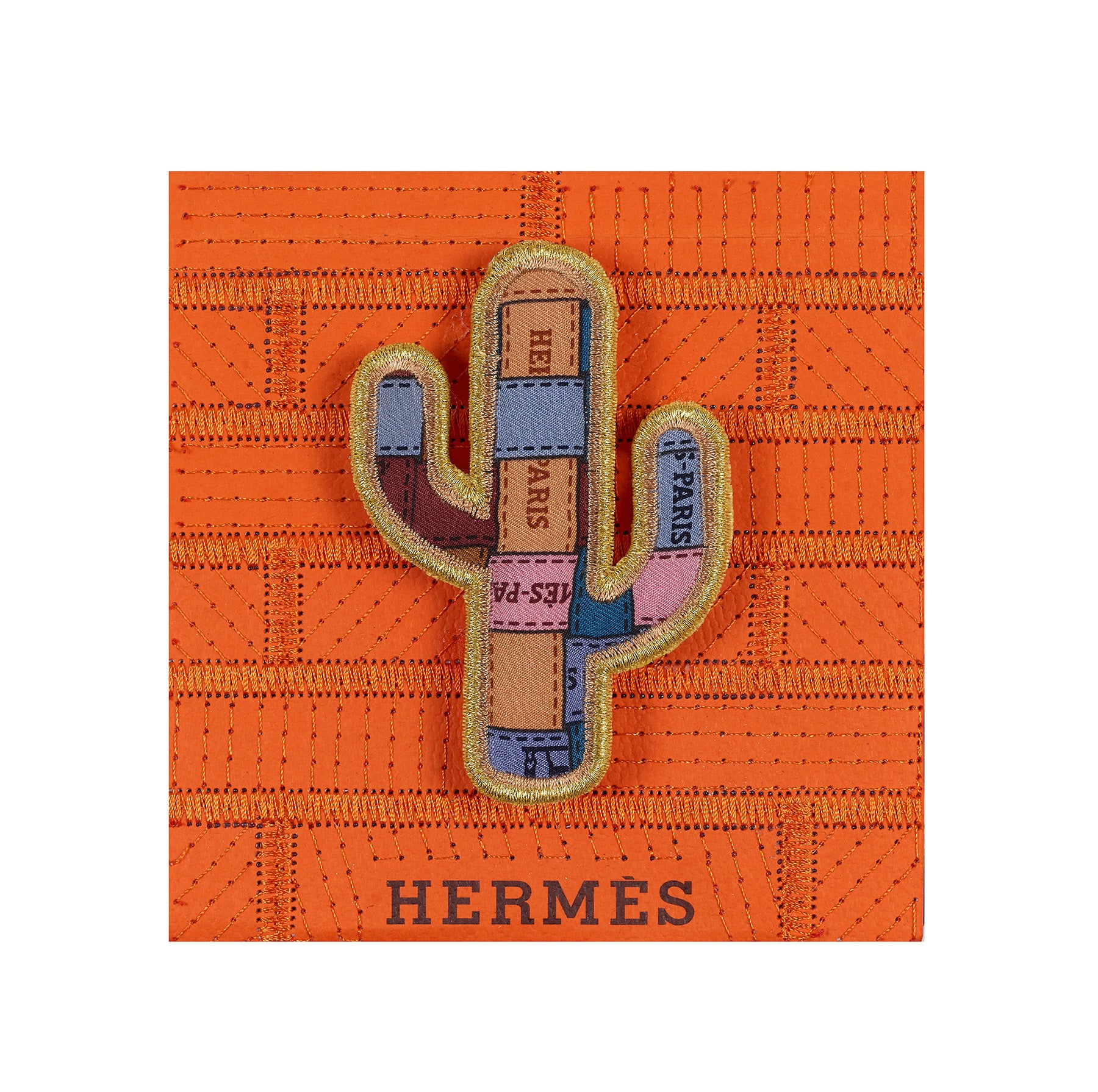 Petite Painted Cactus 5"x5"