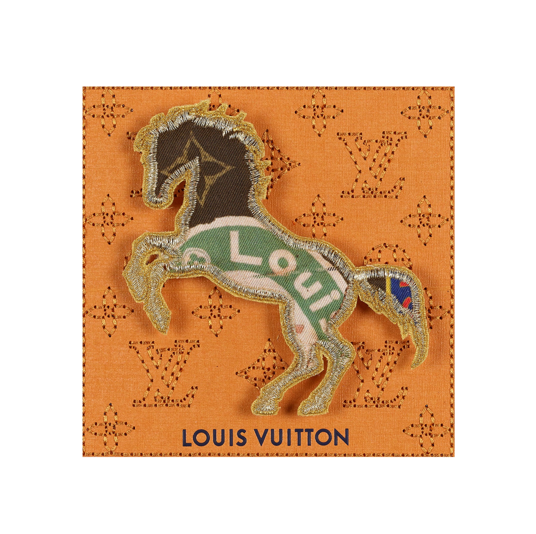 Petite Painted Bronco 5"x5"