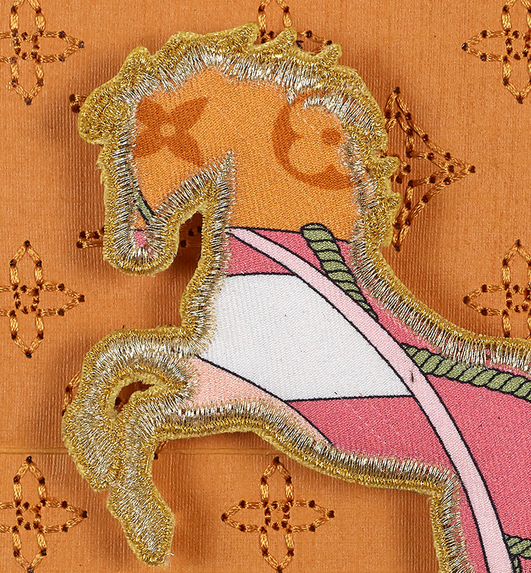 Petite Painted Bronco 5"x5"