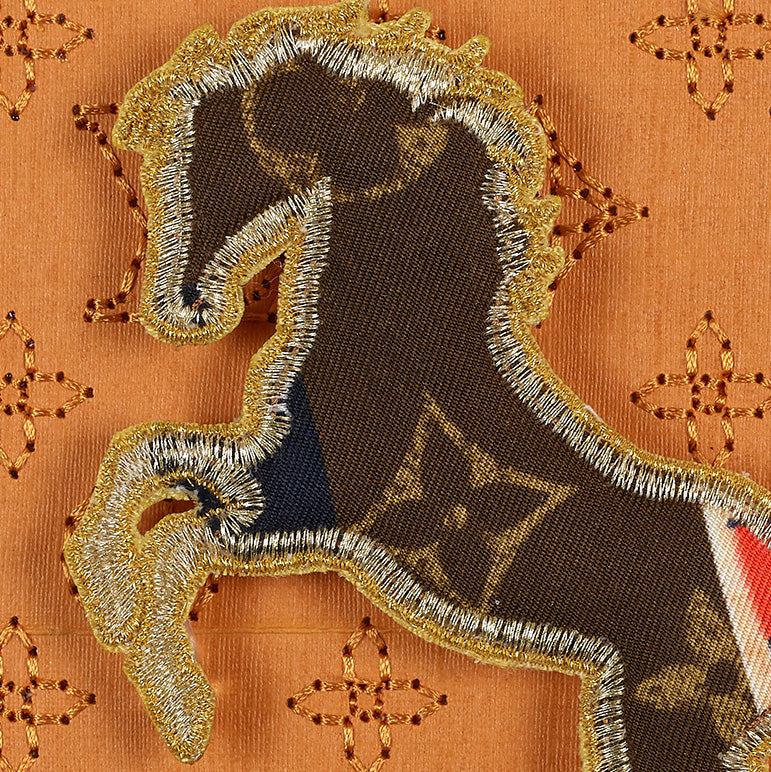 Petite Painted Bronco 5"x5"