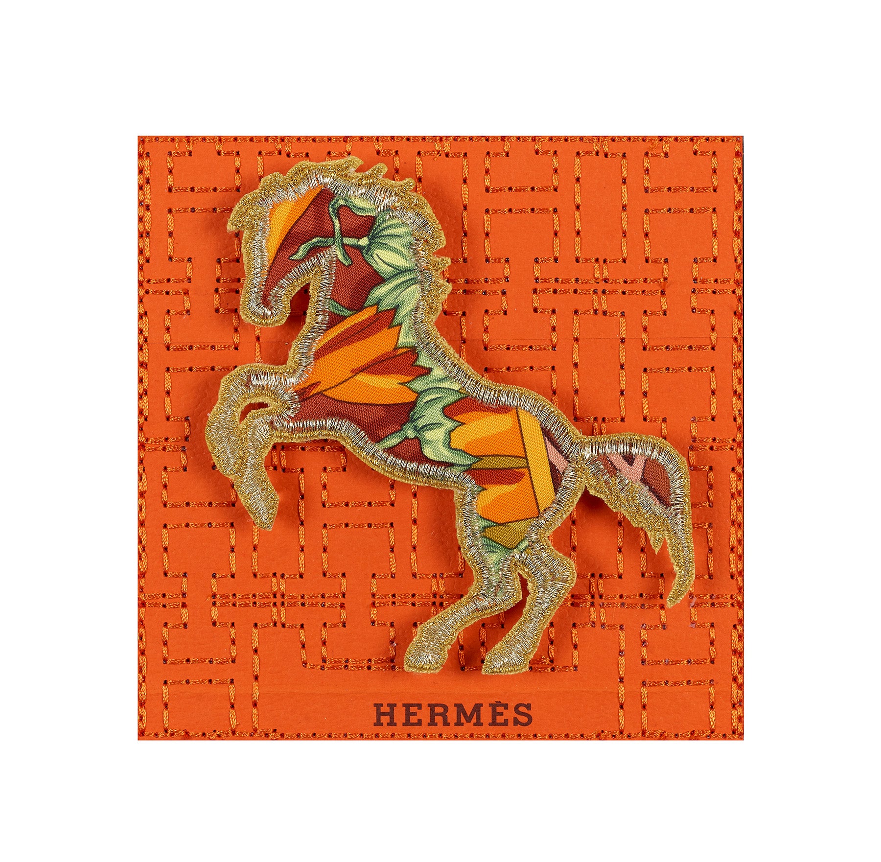 Petite Painted Bronco 5"x5"