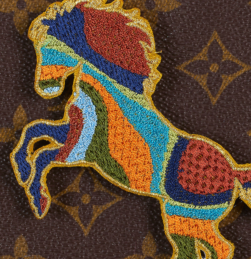 Petite Painted Bronco 5"x5"