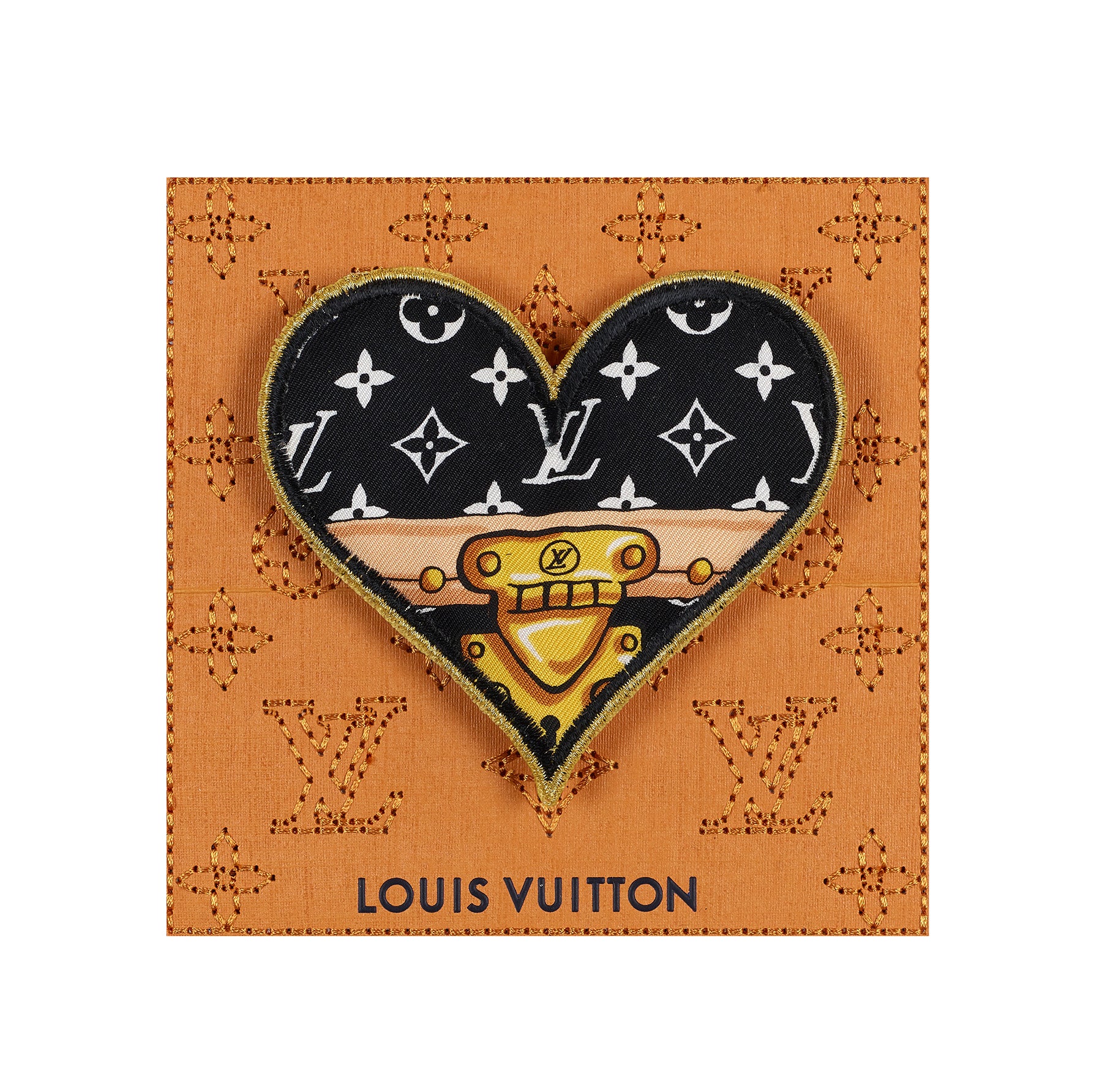 Petite Painted Heart 5"x5"