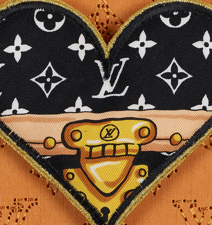 Petite Painted Heart 5"x5"