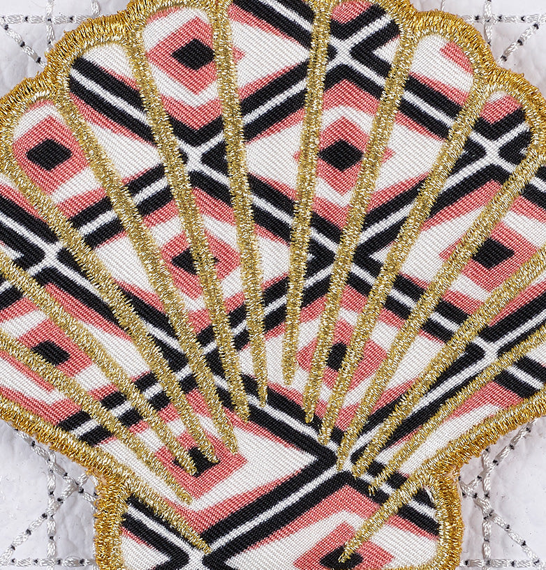 Petite Painted Shell 5"x5"