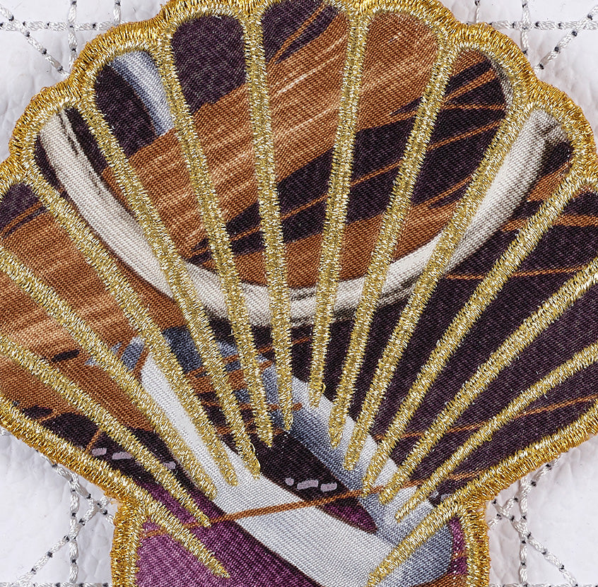 Petite Painted Shell 5"x5"