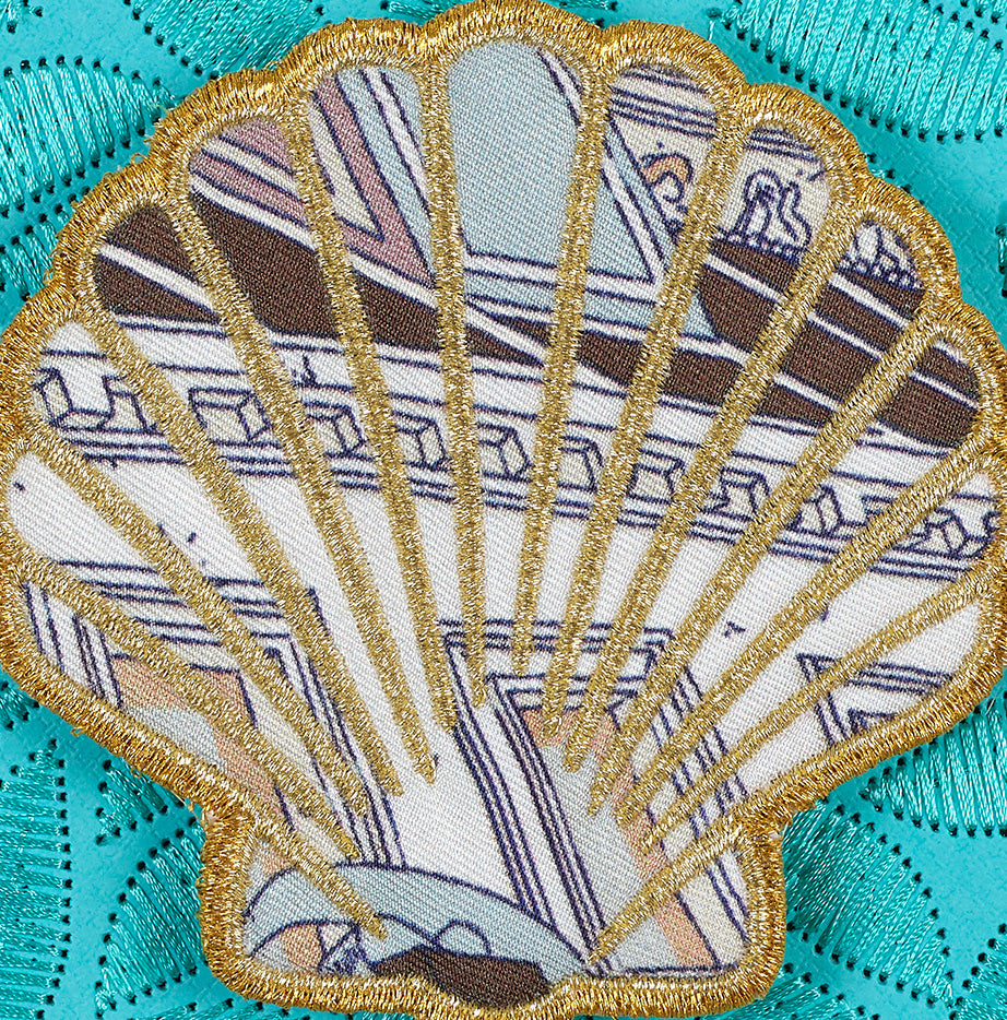 Petite Painted Shell 5"x5"