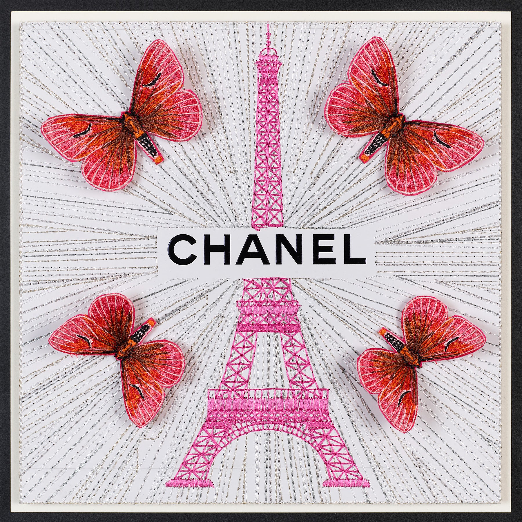 Eiffel Tower 12"x12"