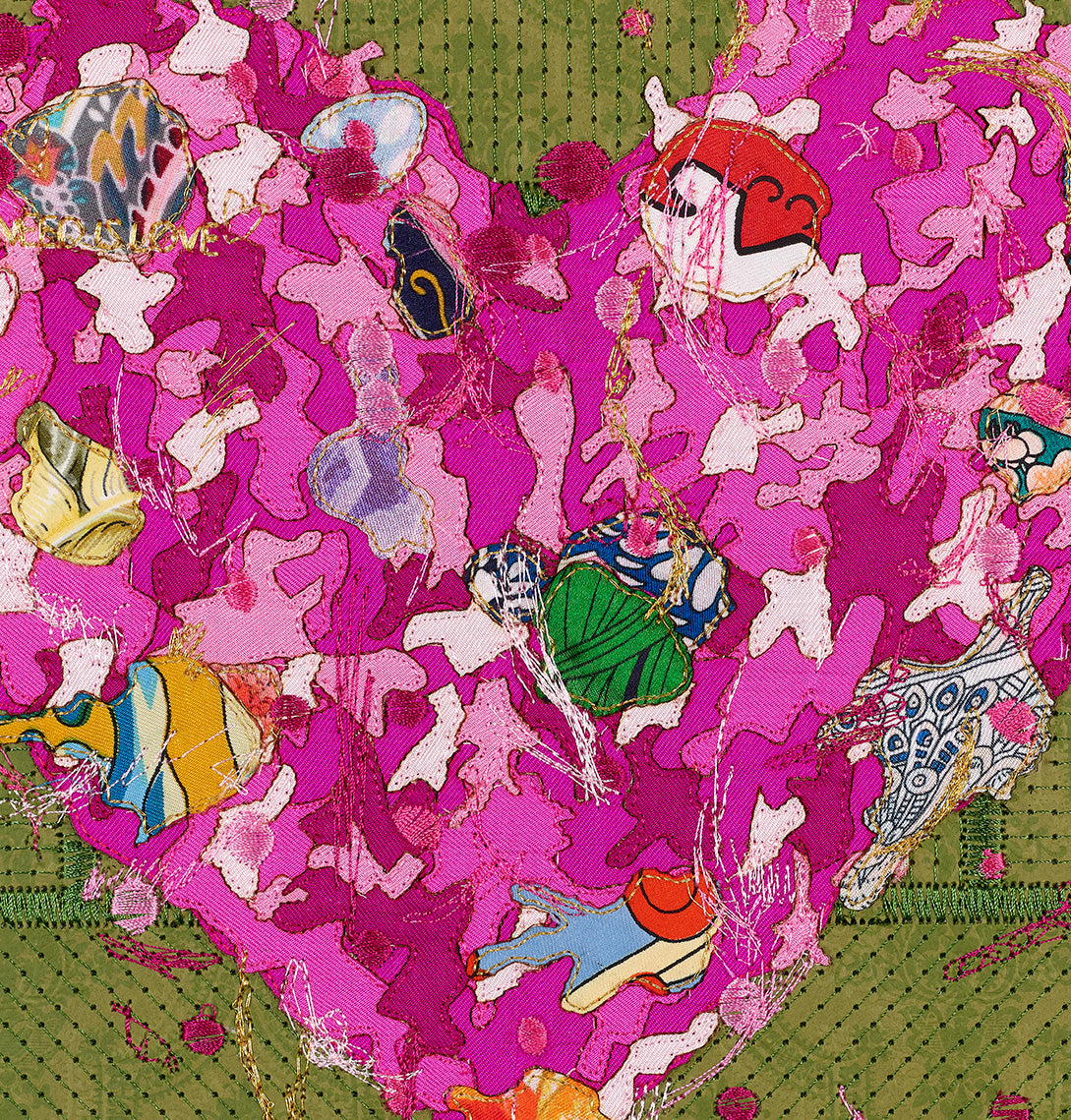 Graffiti Heart 12”x12”