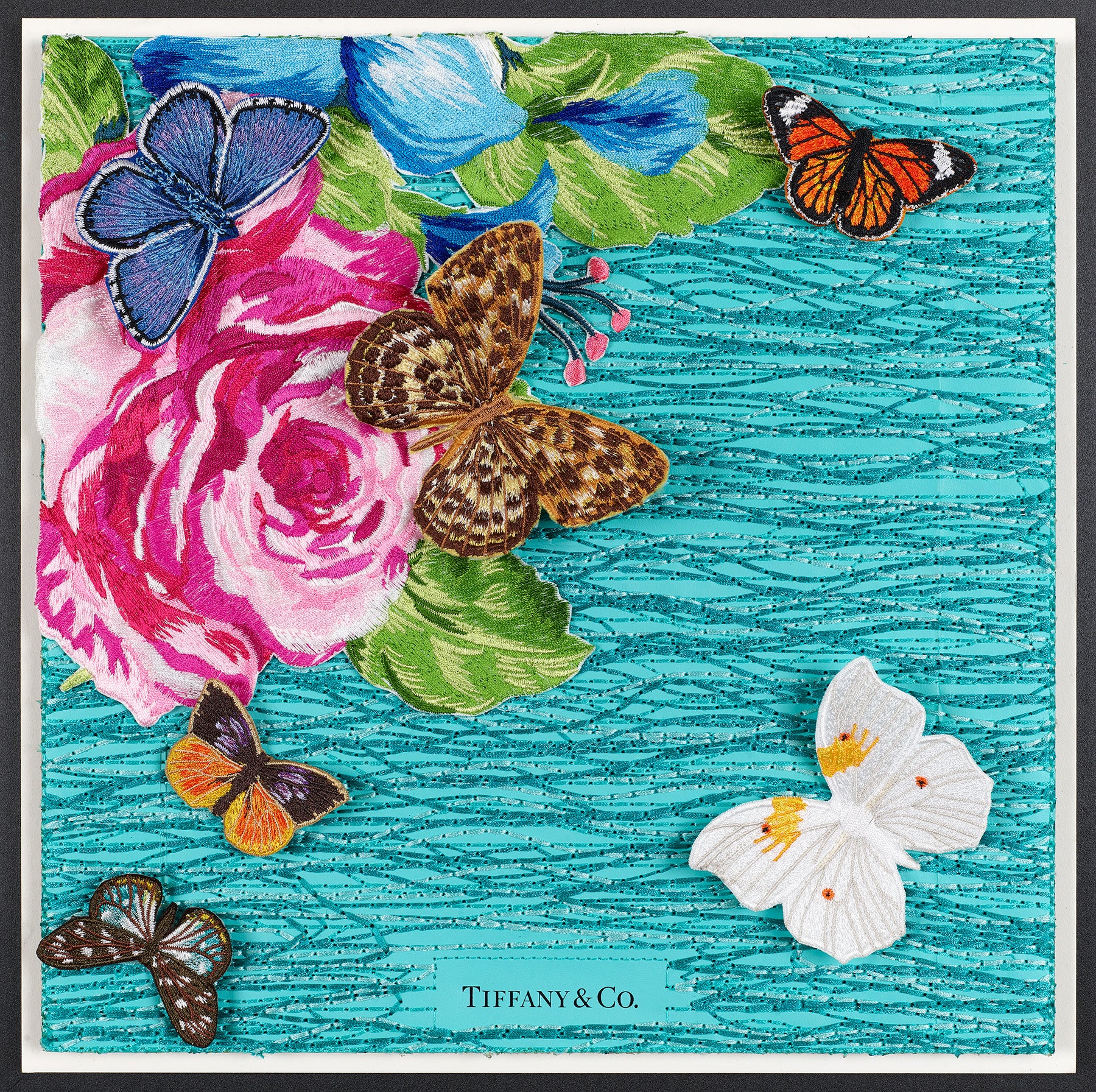 Floral Corner 12"x12"