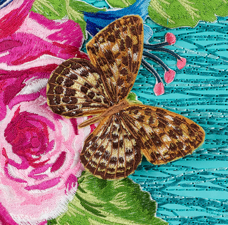 Floral Corner 12"x12"