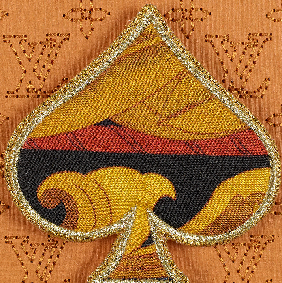 Petite Painted Spade 5"x5"