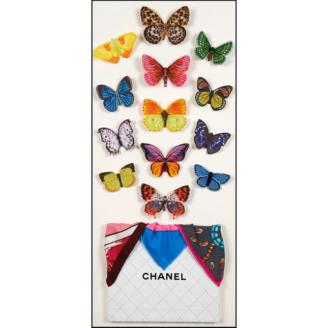 Butterfly Surprise 12"x26"