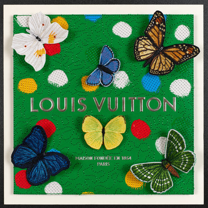 Butterfly Swarm 12"x12"