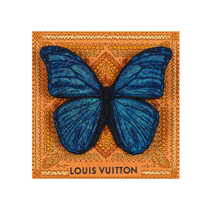 Petite Morpho Butterfly 5"x5"
