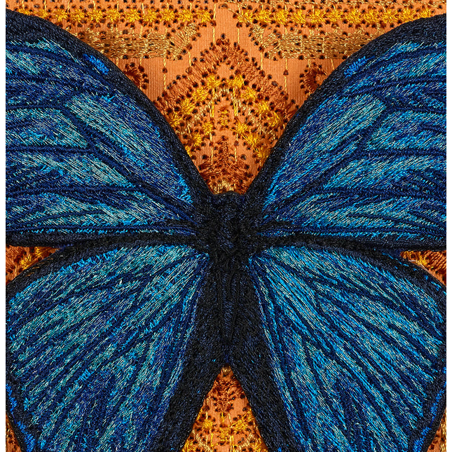Petite Morpho Butterfly 5"x5"