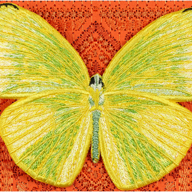 Petite Cloudless Sulfur Butterfly 5"x5"