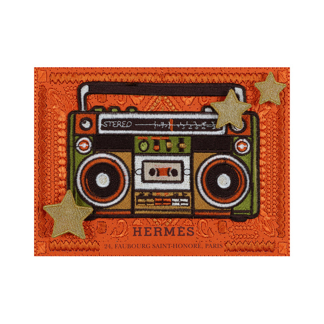 Boombox 8"x6"