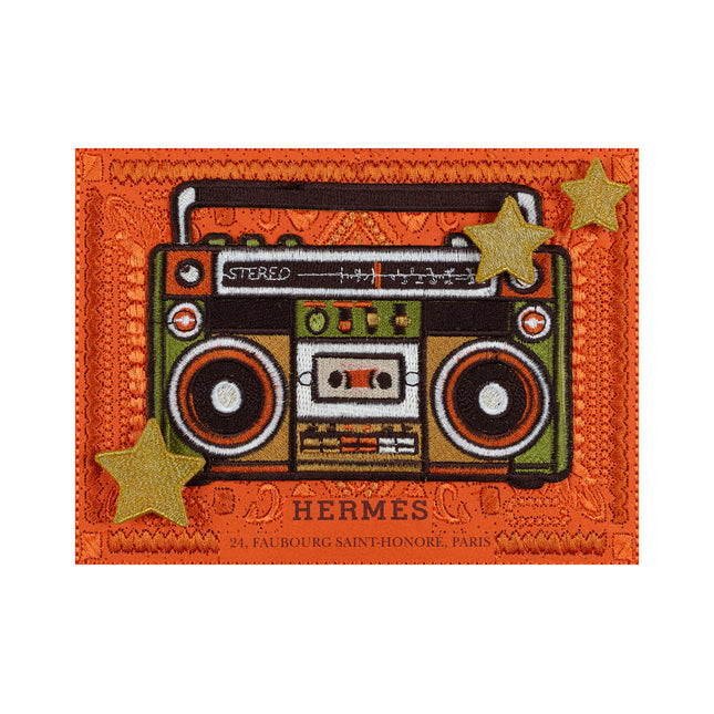 Boombox 8"x6"