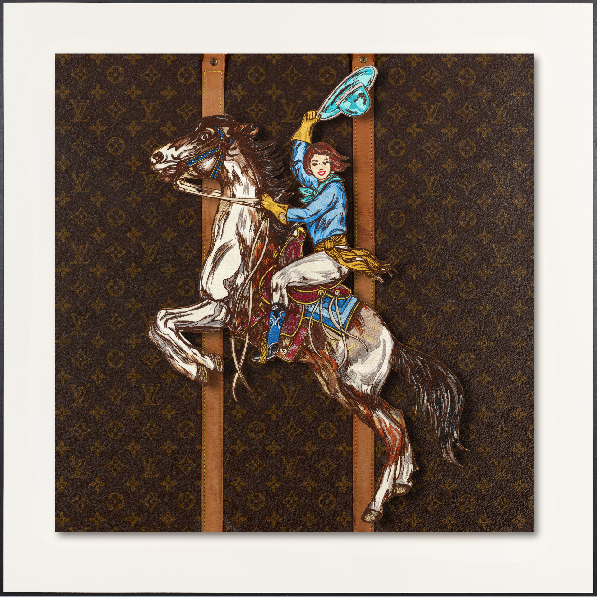 Trick Rider - Luxury 40x40 – Stephen Wilson Studio