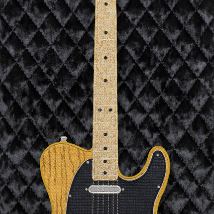 Esquire with Quilted Background