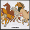 Chanel White / Brown