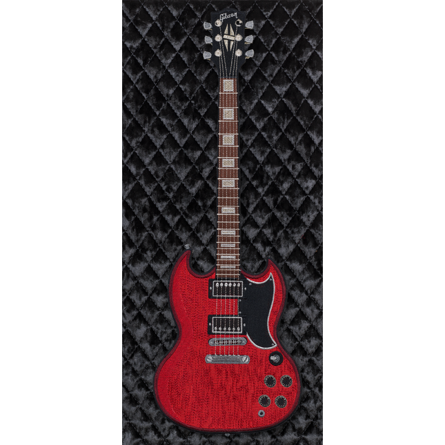 SG with Quilted Background