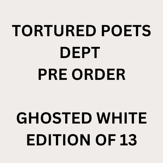 Tortured Poets Department Ghosted White Pre Order