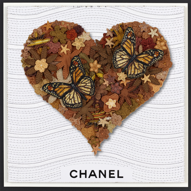 Gypsy Heart Brown 12"x12"