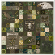 American Sampler One,  40"x40"