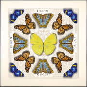 Luxury Butterfly Mandala 7- 26”X26”