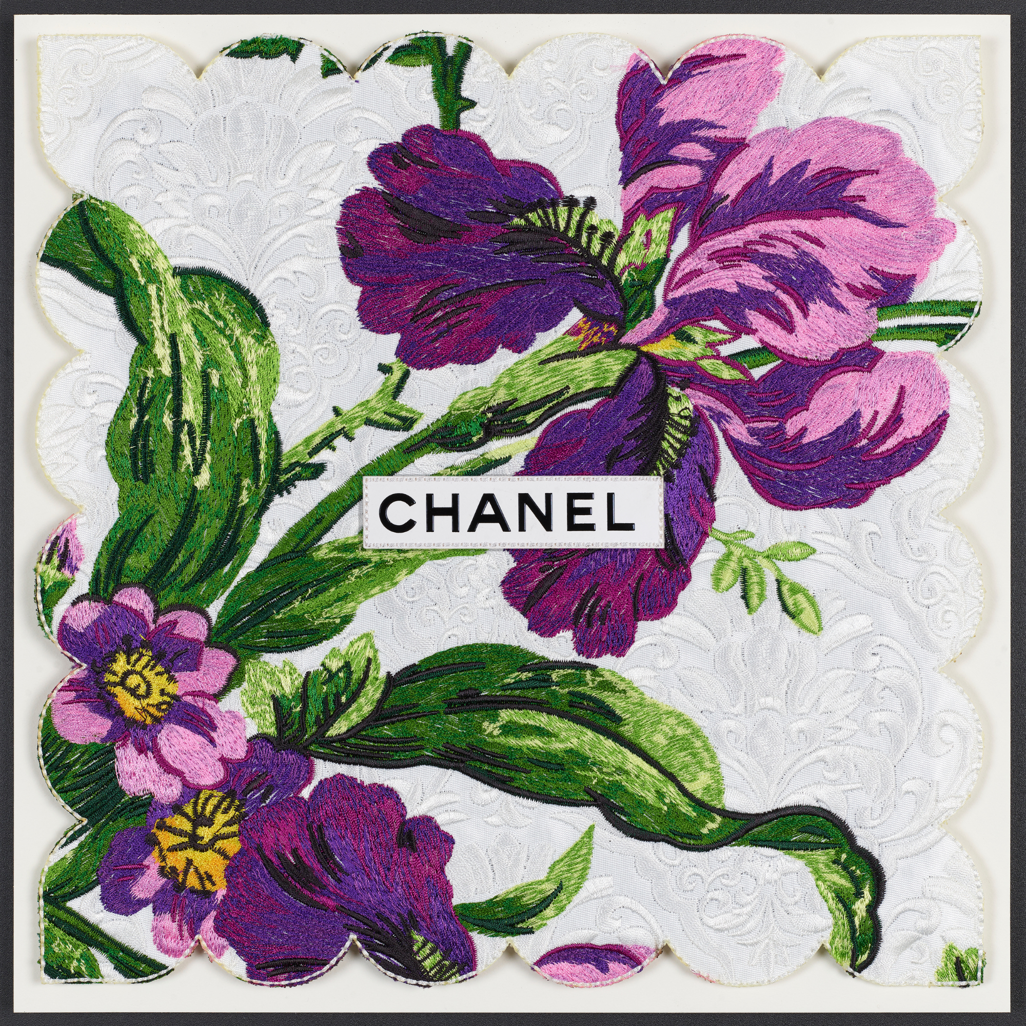 Embroidered Tapestry 12"x12