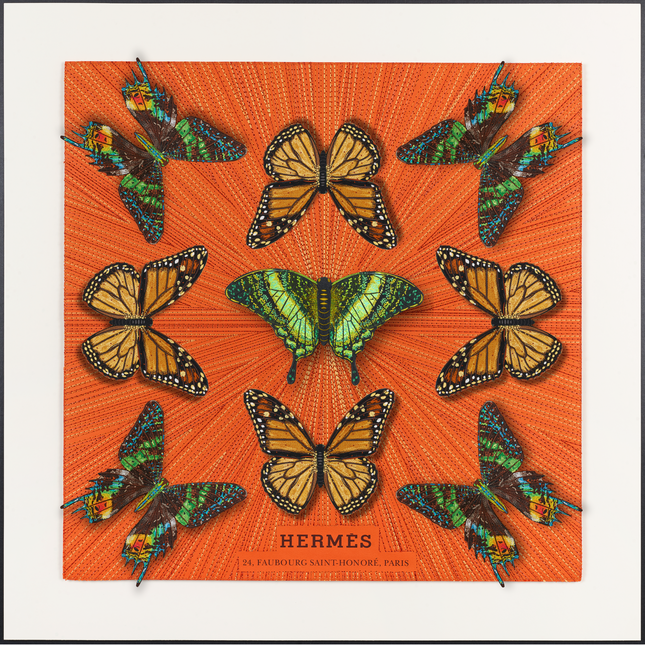Luxury Butterfly Mandala 6- 26”X26”