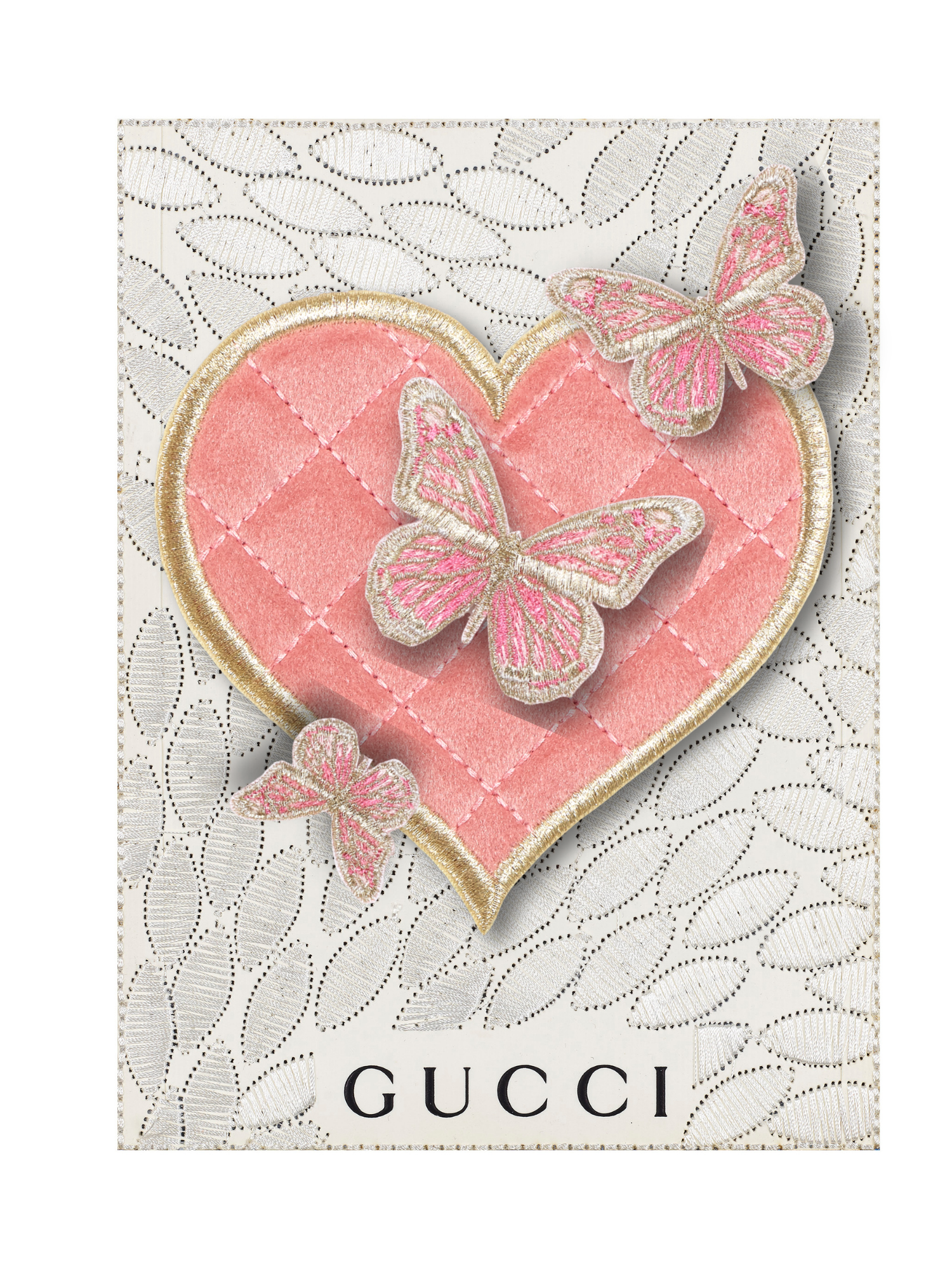 Reverie quilted heart 6"x8"